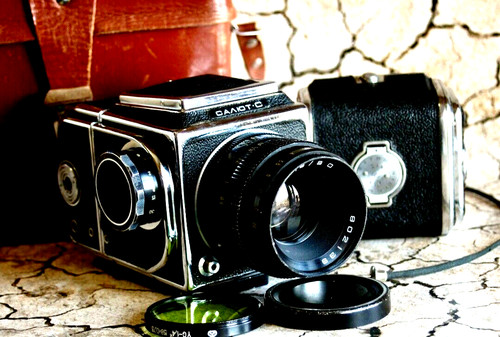 Salut medium format 6x6 - salut-c, film